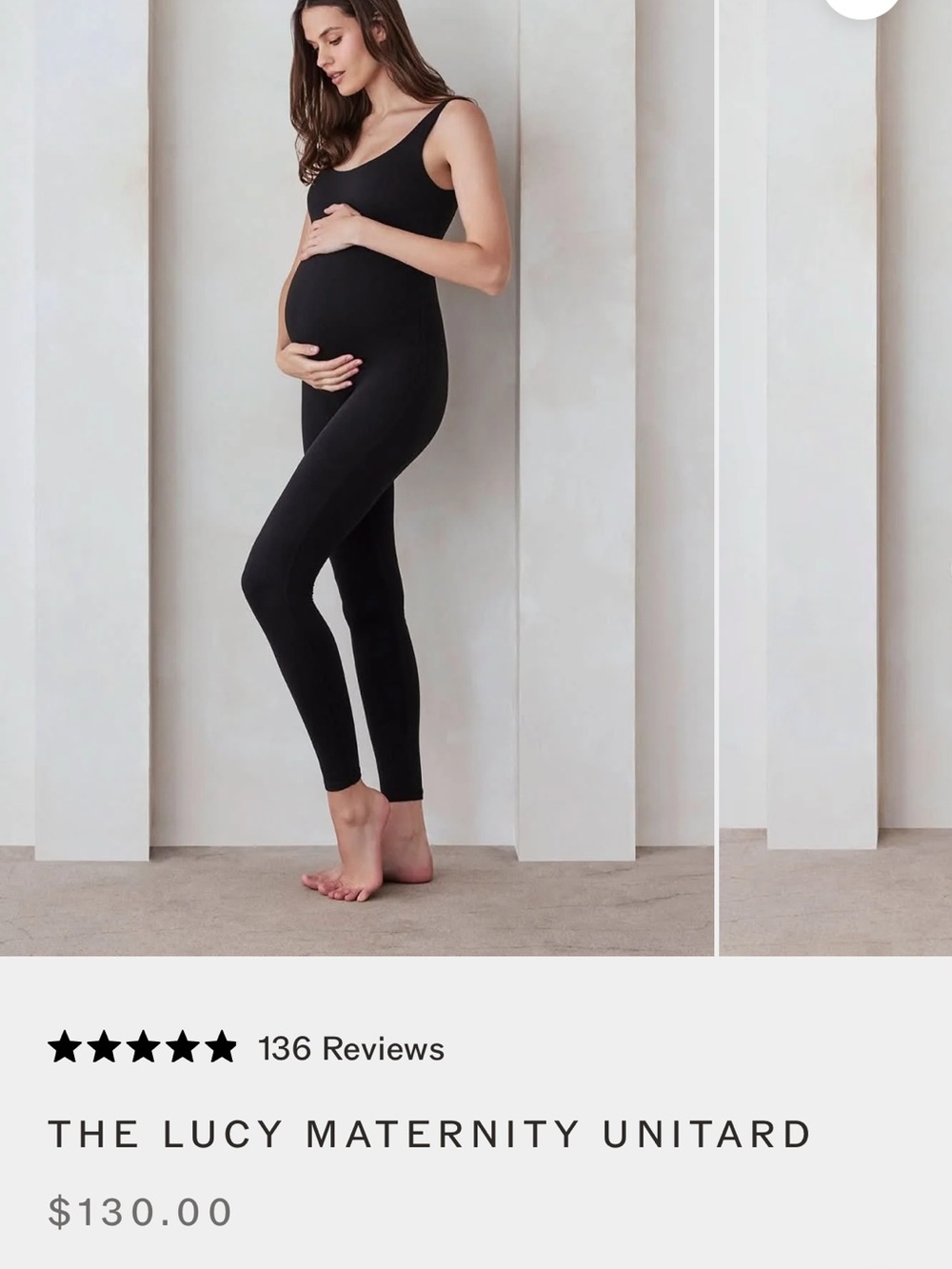 Bumpsuit Lucy maternity unitard